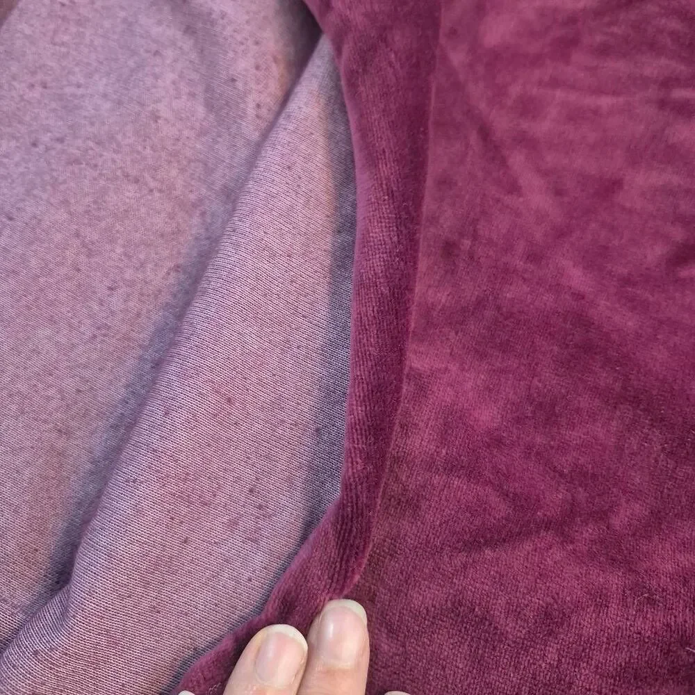 Fabric, Raspberry Red Stretch Velour 60